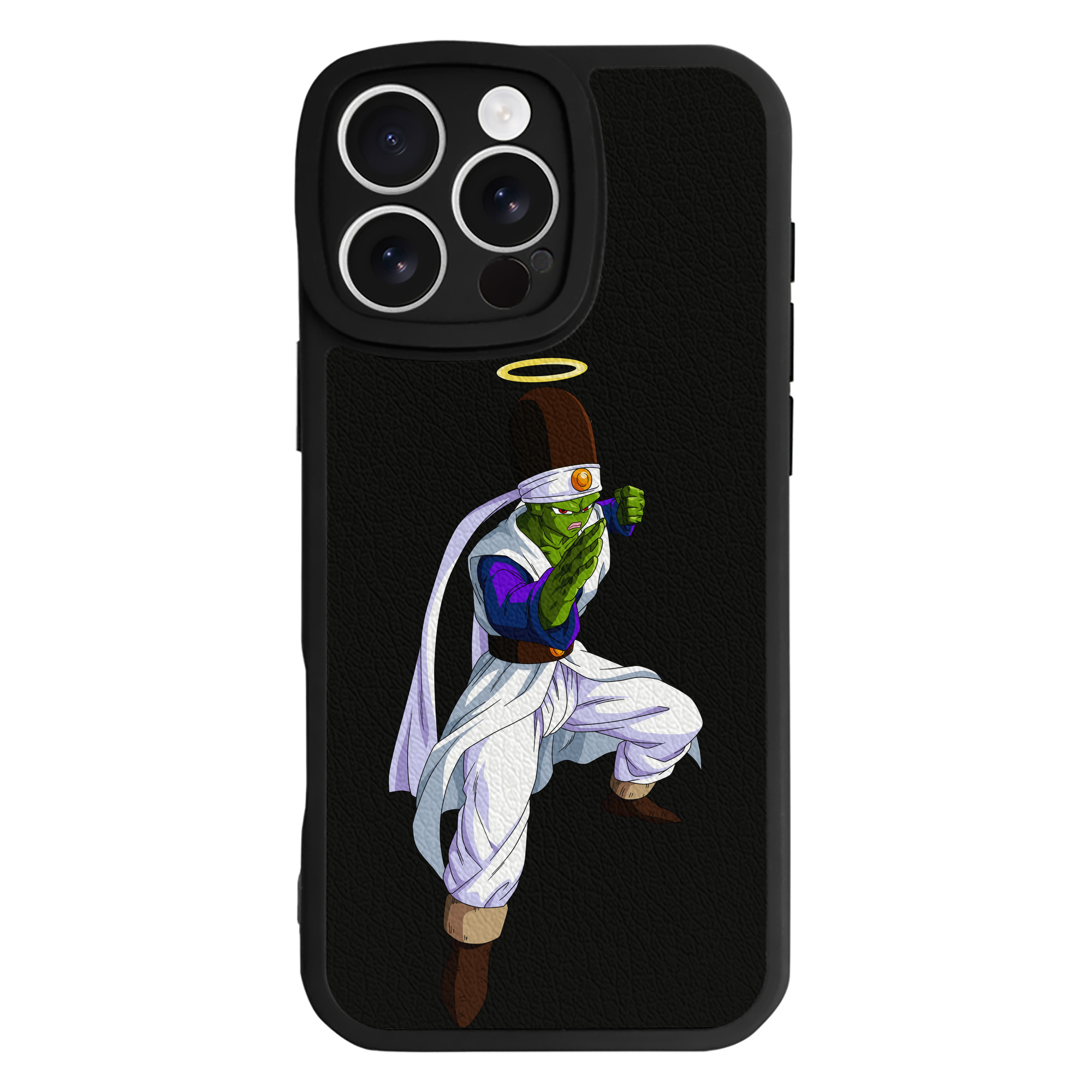 （画像用） ドラゴンボール パイクーハン DRAGON BALL Pikkon 【iPhone 16シリーズ対応】シリコンスマホケース（レザー調） 材質：シリコン